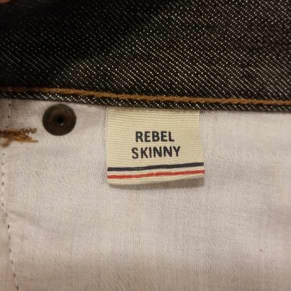 Tommy Hilfiger High Rise Rebel Skinny Jeans 26x28 - Picture 7 of 7